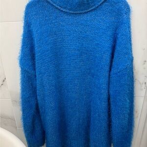 Show Me Your MuMu Vibrant Blue Long Sleeve Dress